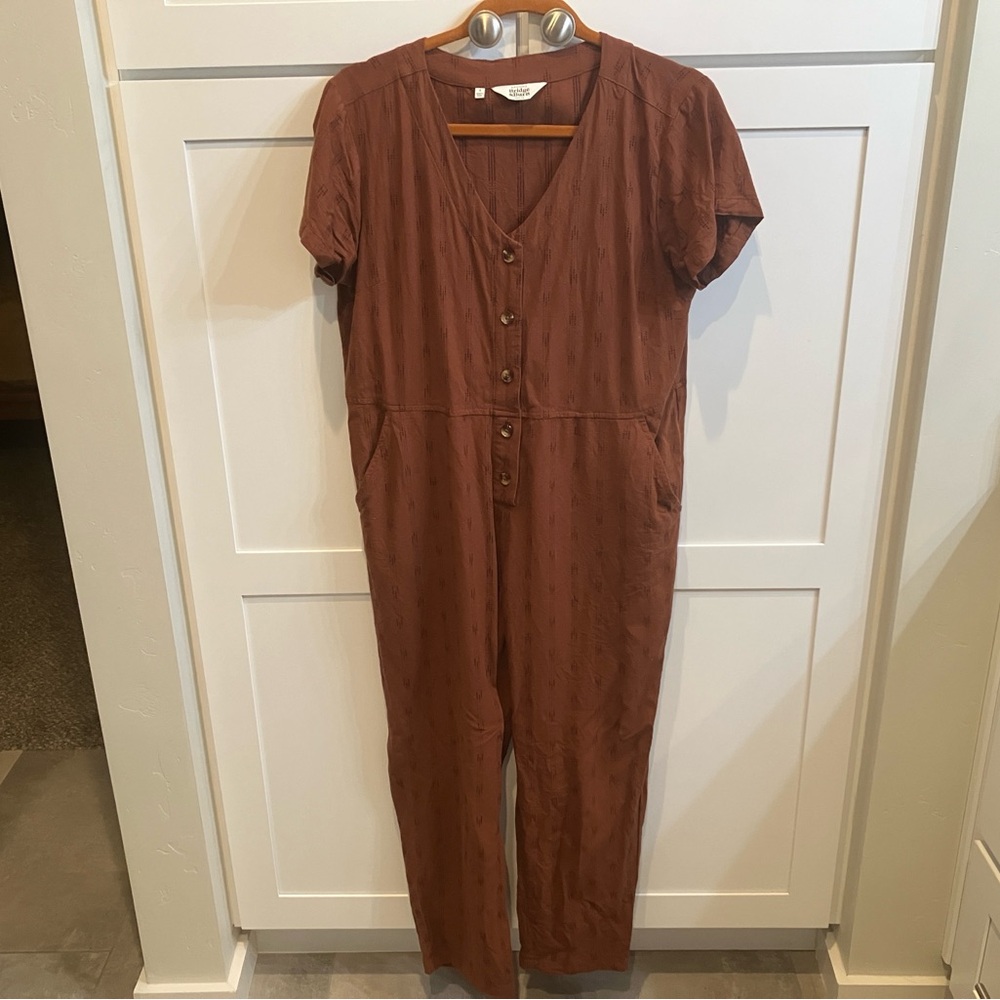 Women’s bridge & burn jumpsuit small